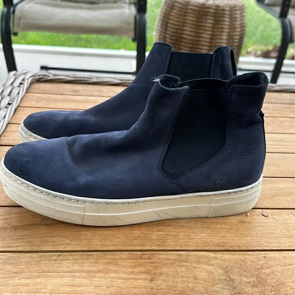 The Shoe Box Suede Chelsea Style Fashion Sneakers 41